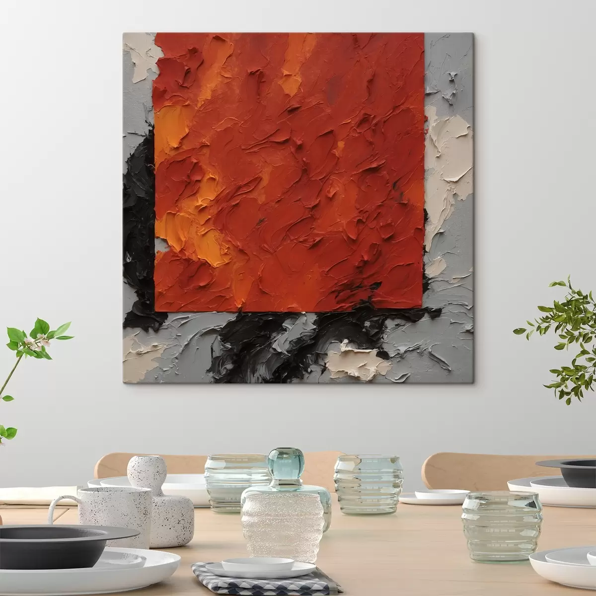 carta da parati Tinte vivaci in un'armonia di texture nr. s37167