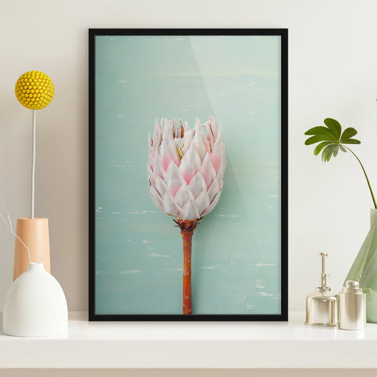 Poster Bellissimo fiore su sfondo morbido f36695