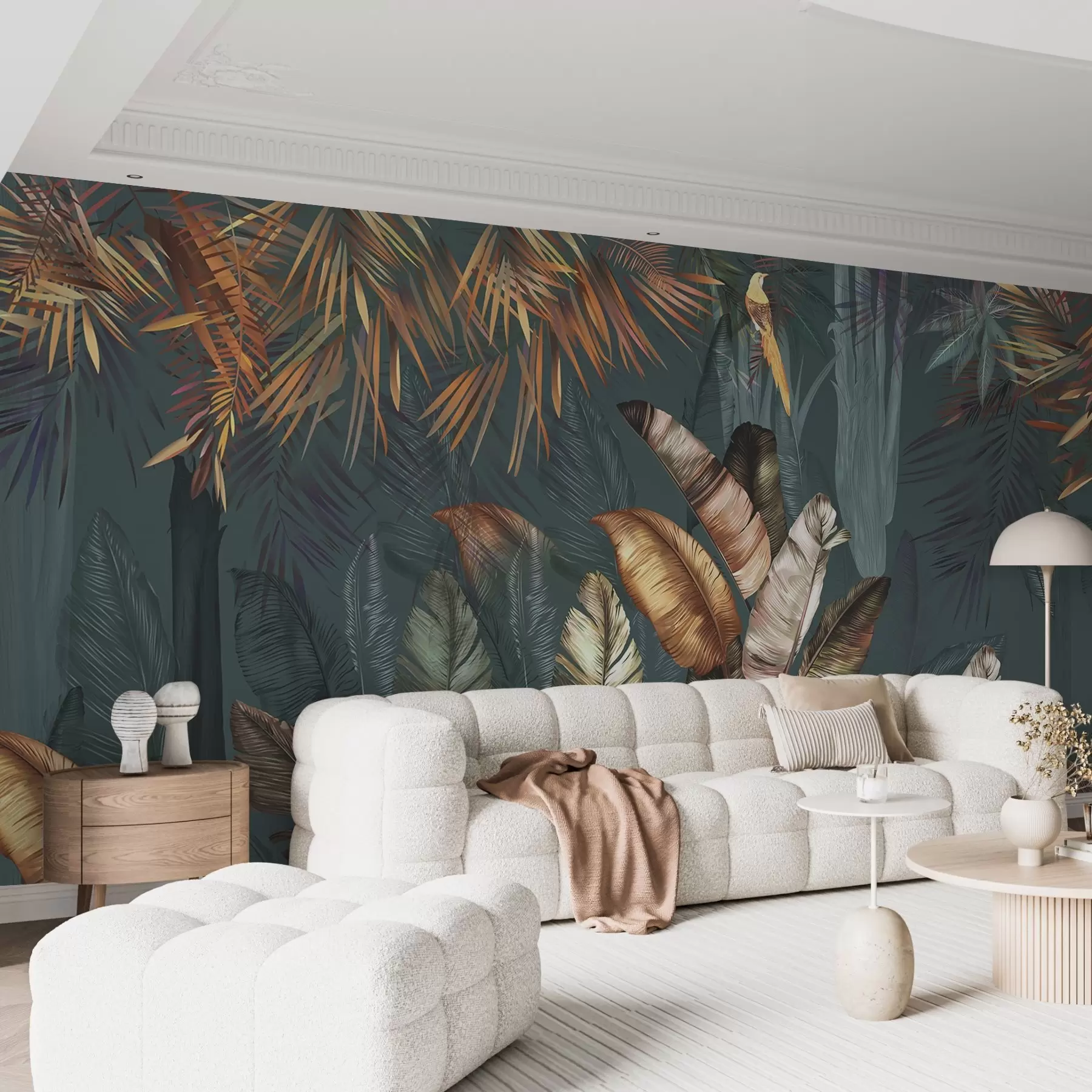 Carta da parati nature Foglie 