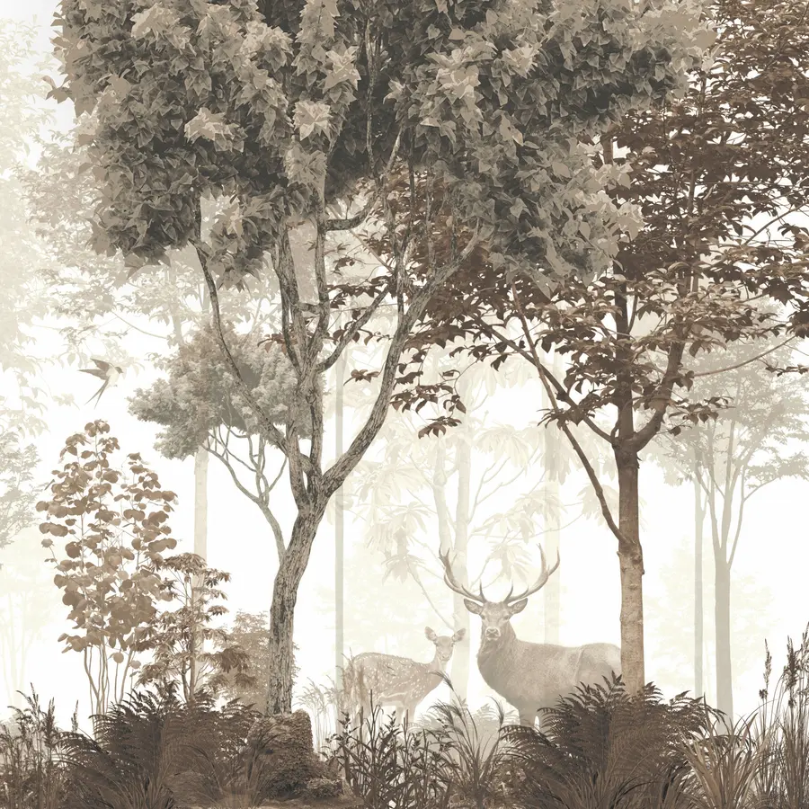 Carta da parati Tropici della Foresta Foresta magica n. u72134d1