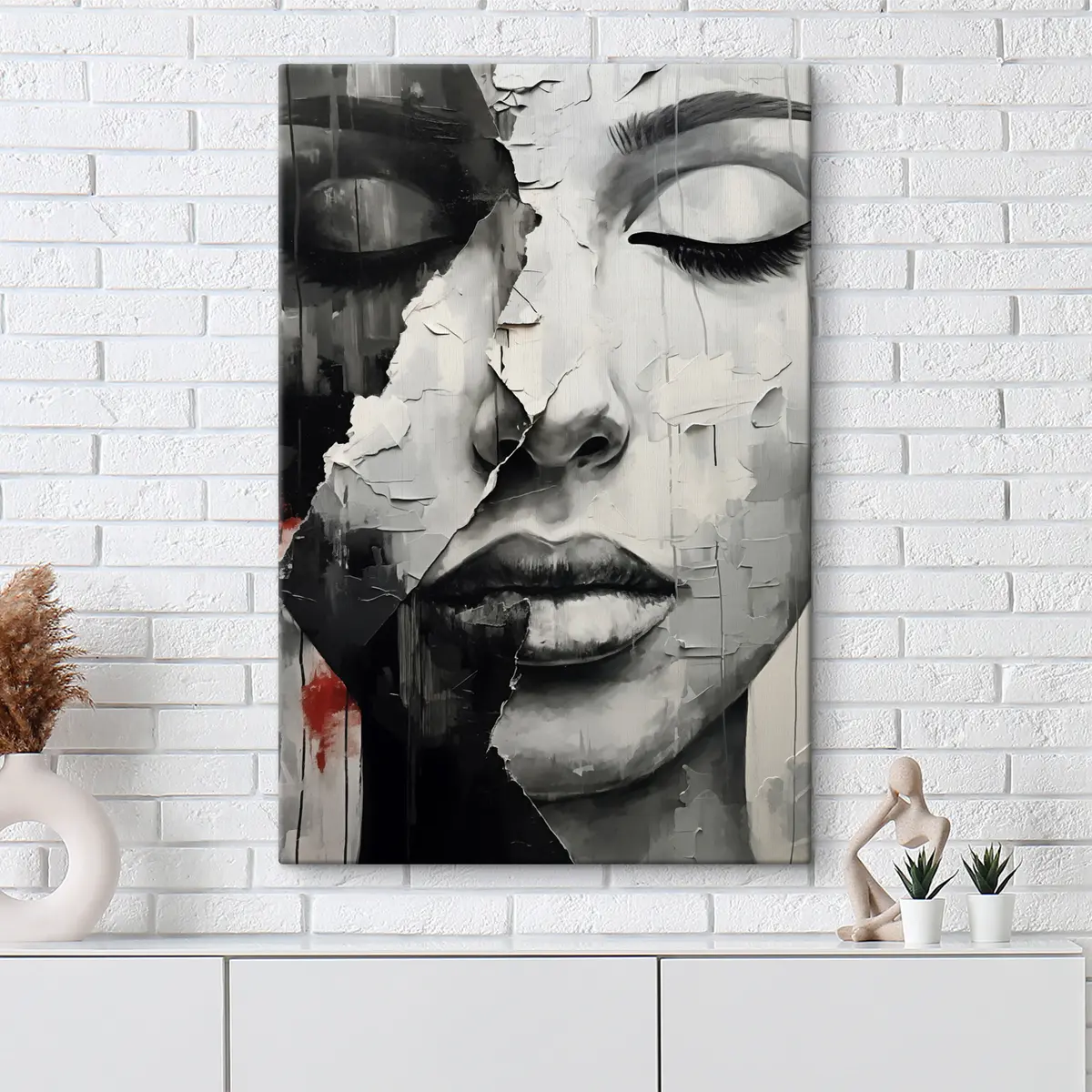 carta da parati Dualità dell'emozione e dell'espressione nr. s37068