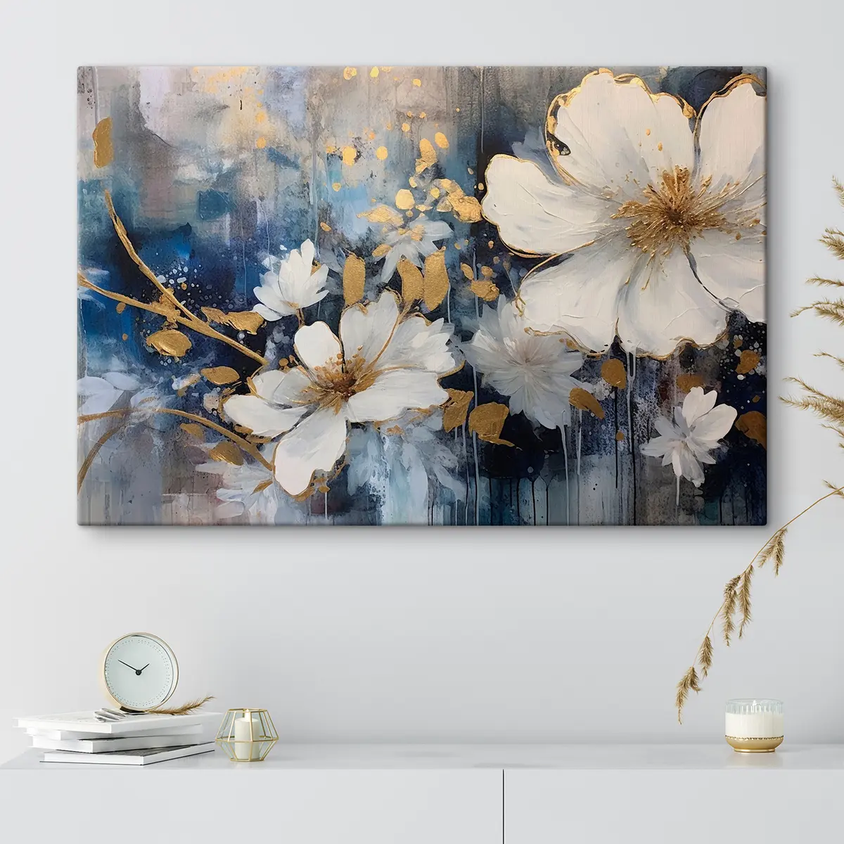 carta da parati Eleganza floreale con colori vivaci nr. s35526