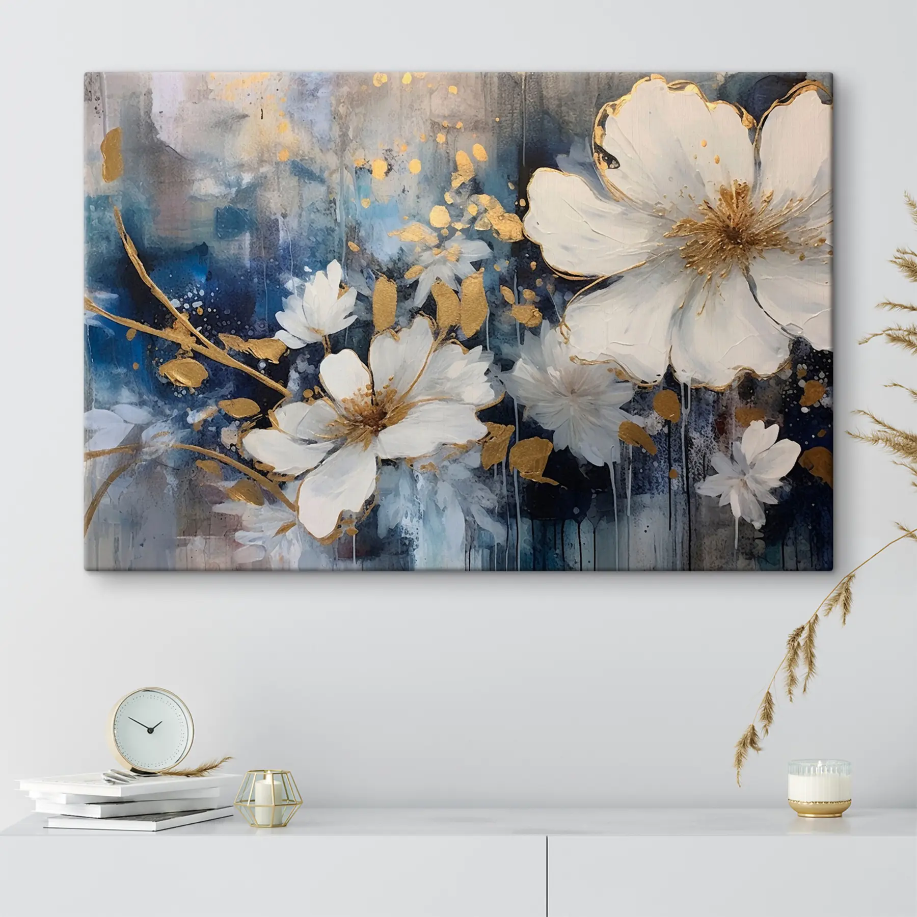 carta da parati Eleganza floreale con colori vivaci nr. s35526