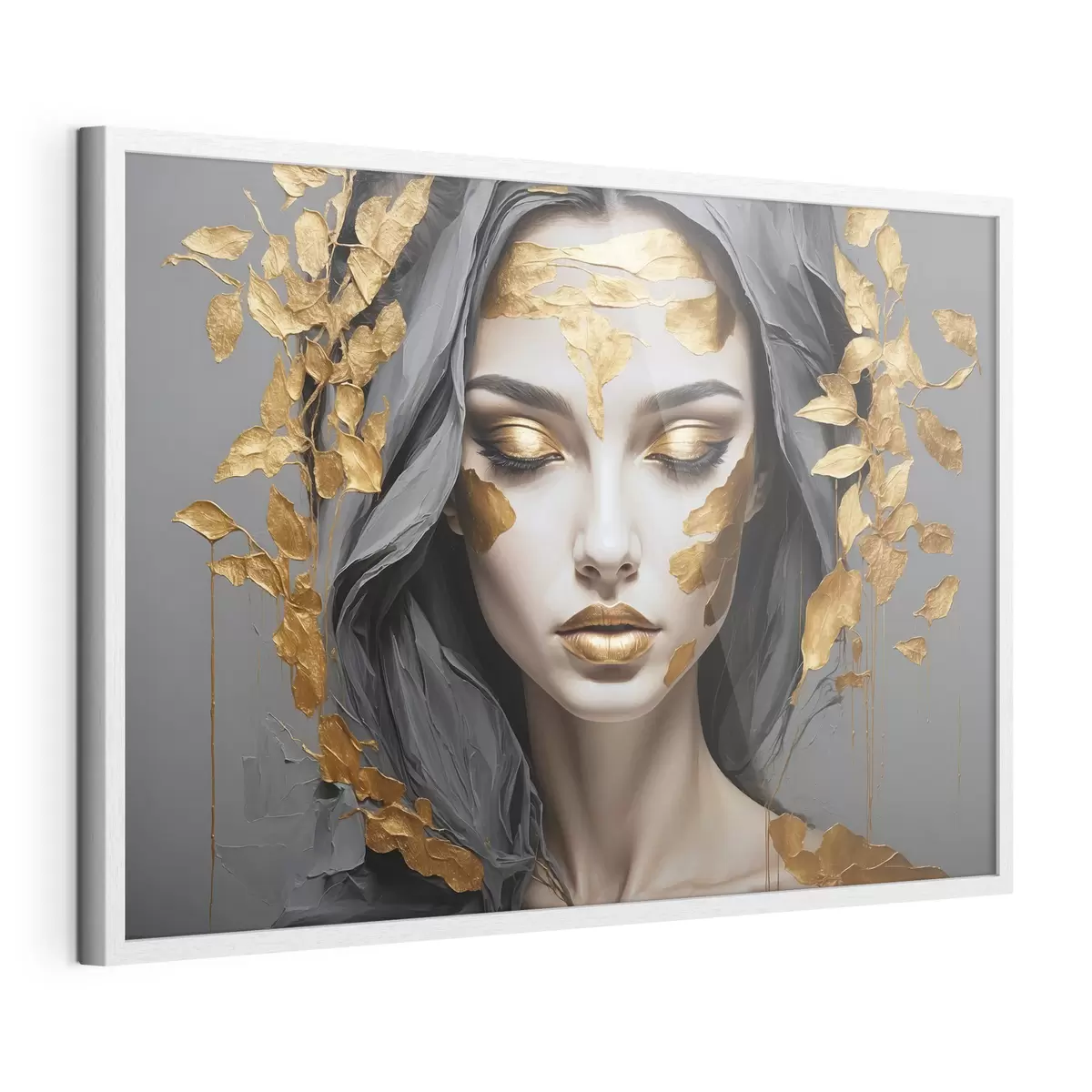 Poster Sguardo interiore dorato f37326