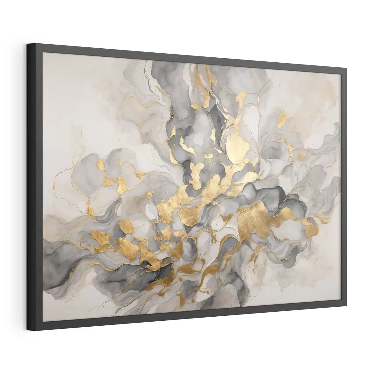 Poster Astrattismo in acquerelli blu f37331