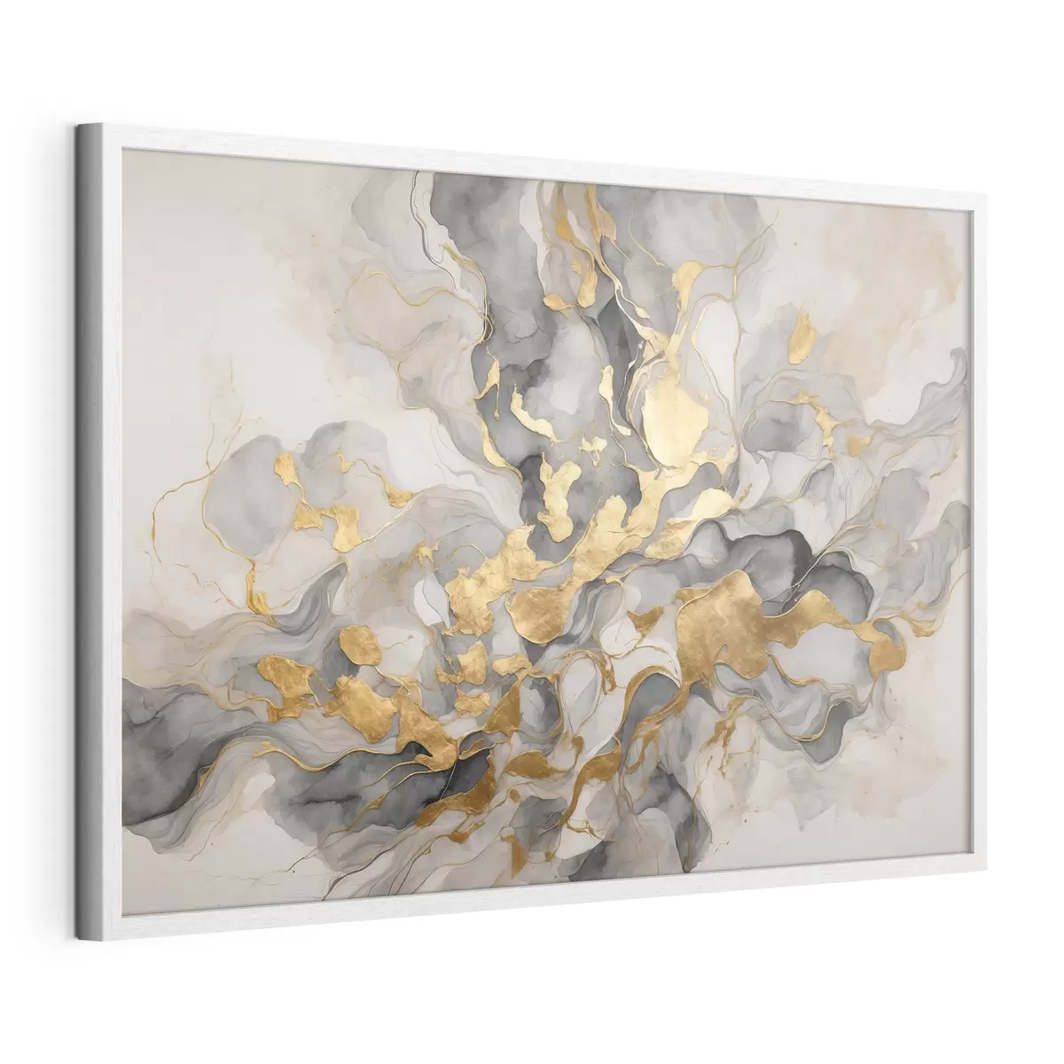 Poster Astrattismo in acquerelli blu f37331