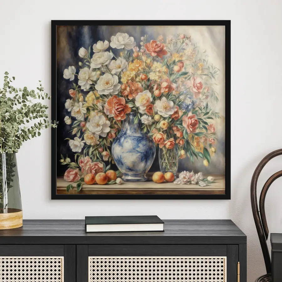 carta da parati Bouquet estivo nello stile di Auguste Renoir nr. f37436