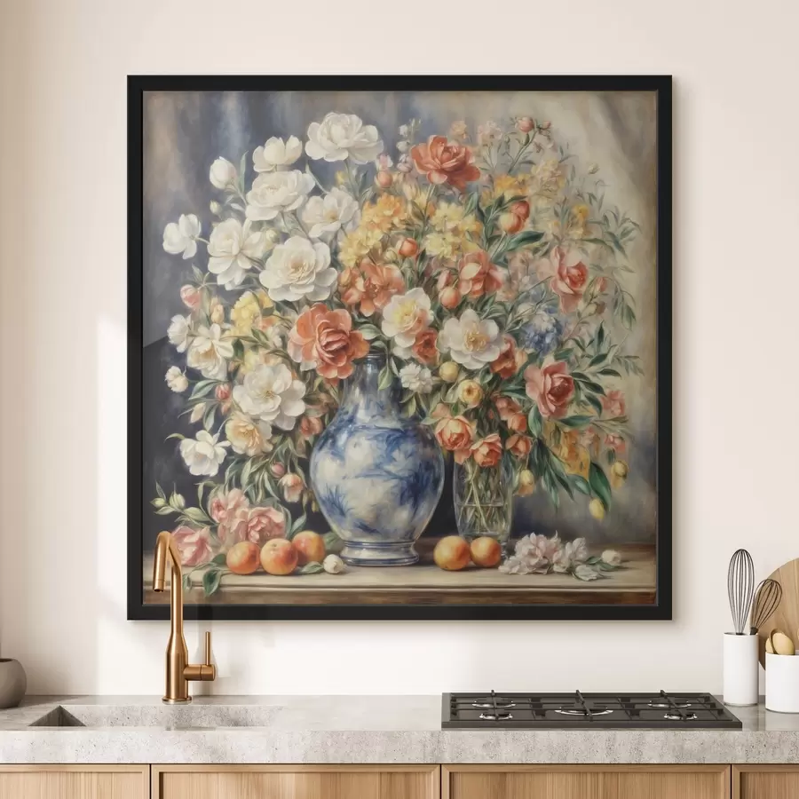 carta da parati Bouquet estivo nello stile di Auguste Renoir nr. f37436