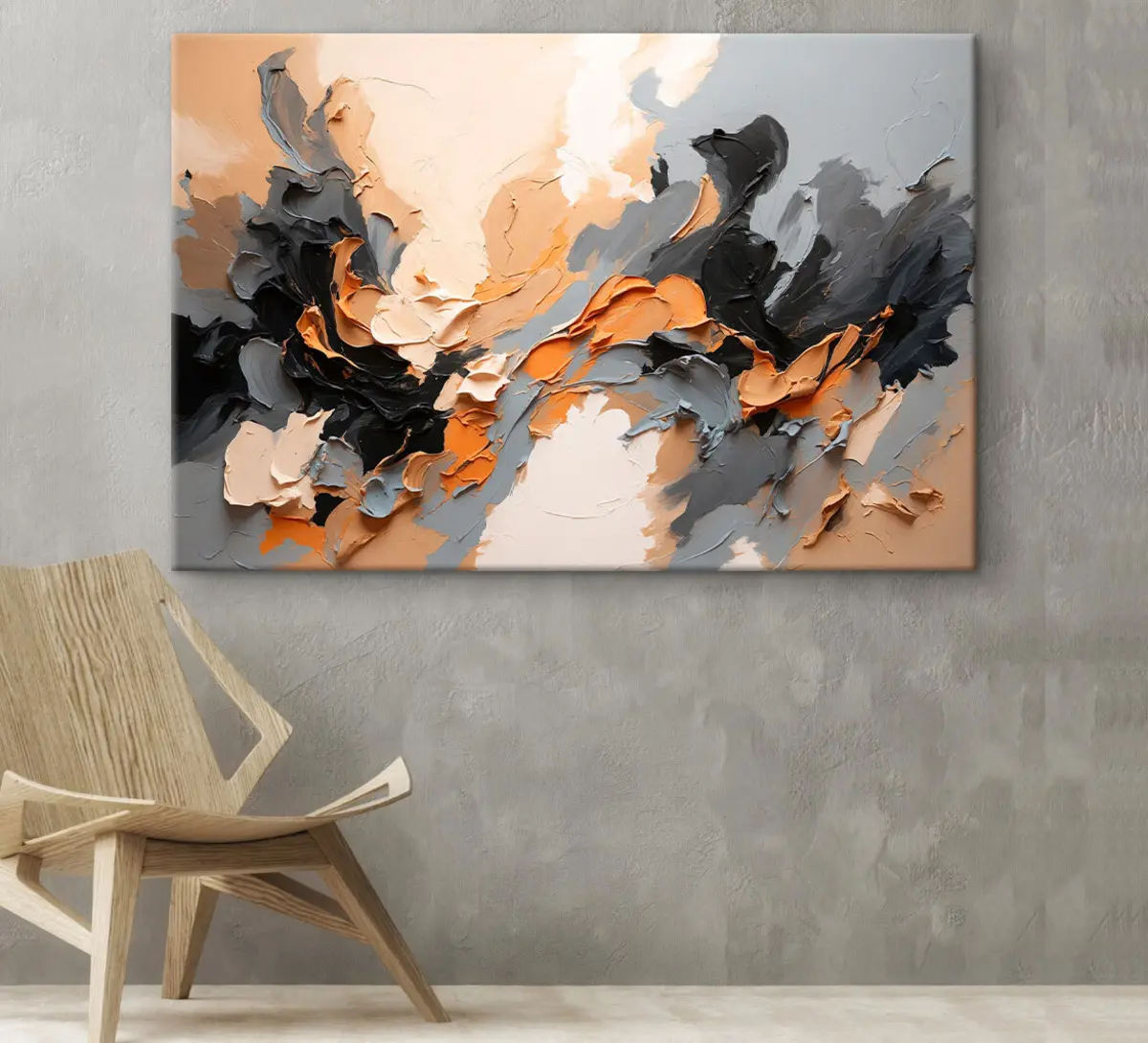 carta da parati Vortici dinamici di tonalità della terra nr. s37328