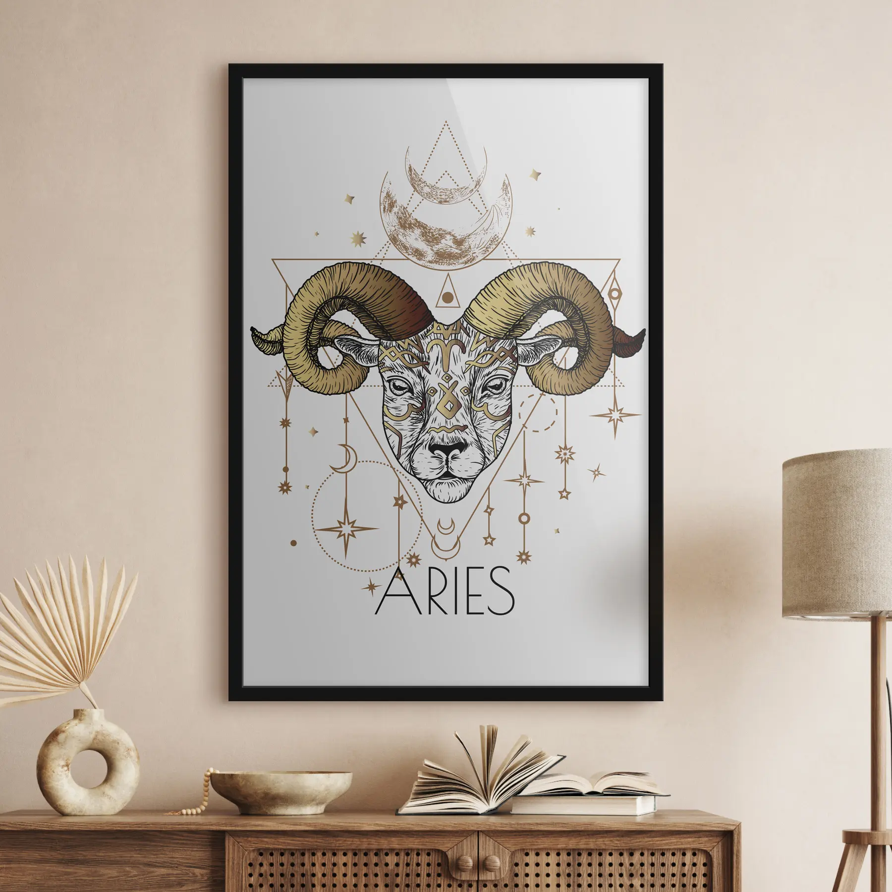 carta da parati Ariete celeste dello Zodiaco nr. f37183