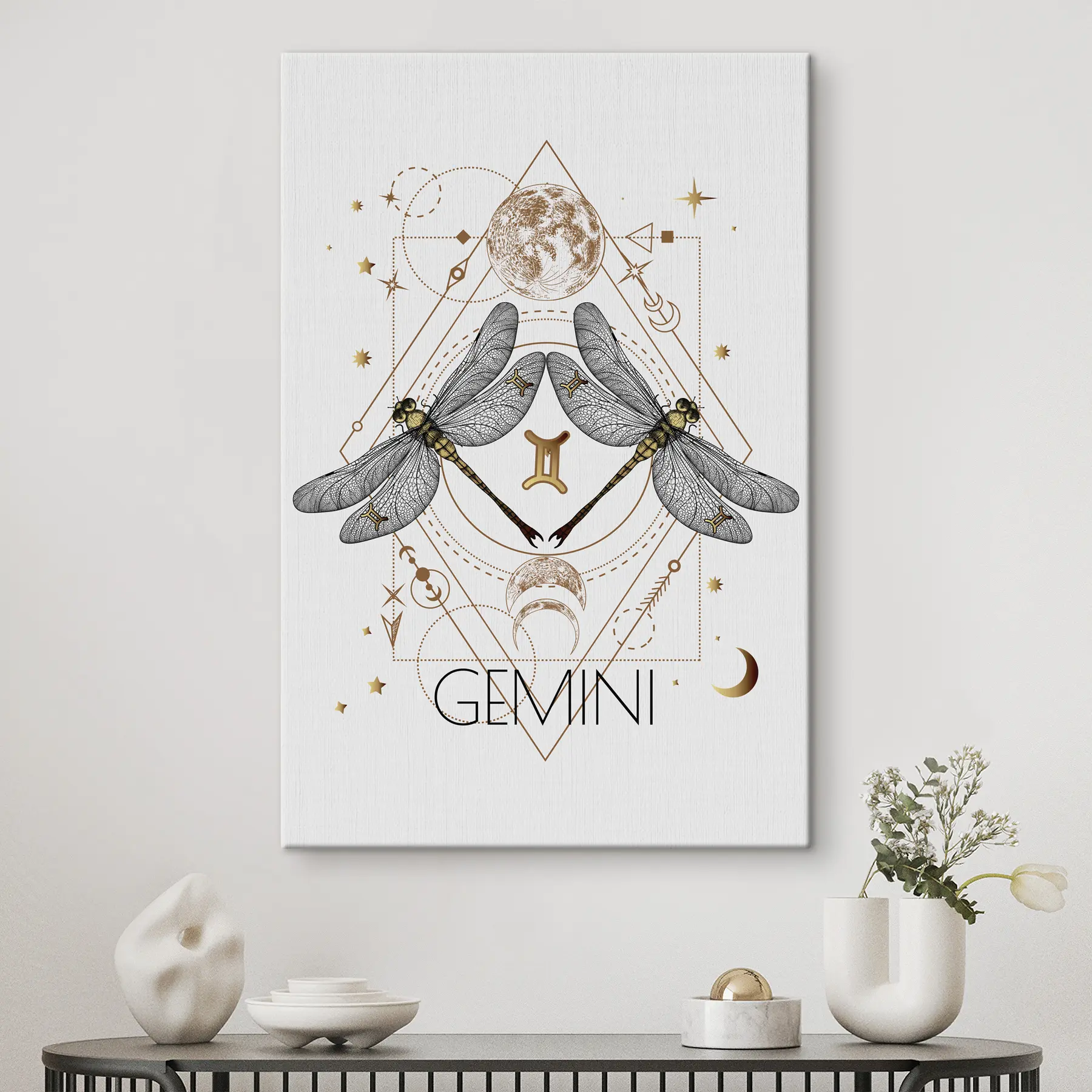 carta da parati Spiriti gemelli eterei dei Gemelli nr. s36515