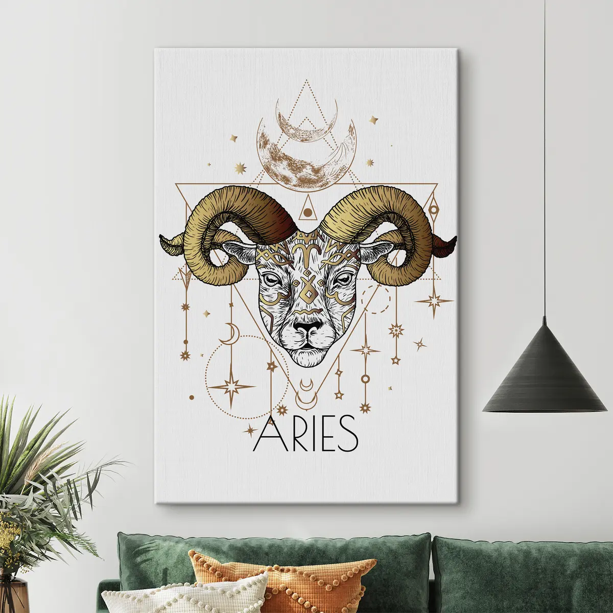 carta da parati Ariete: Forza e determinazione incarnate nr. s37183