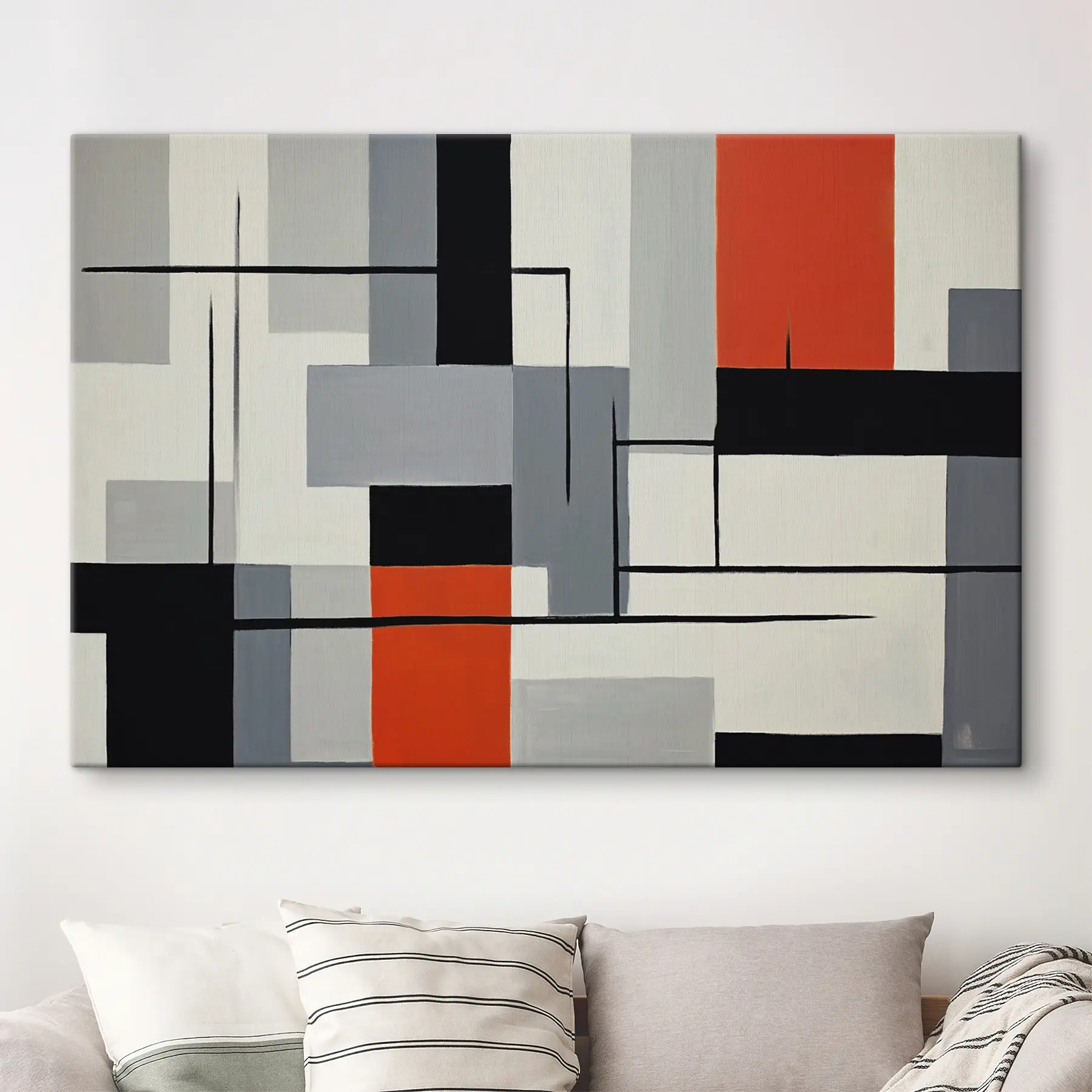 carta da parati Composizione astratta con colori contrastanti nr. s37278