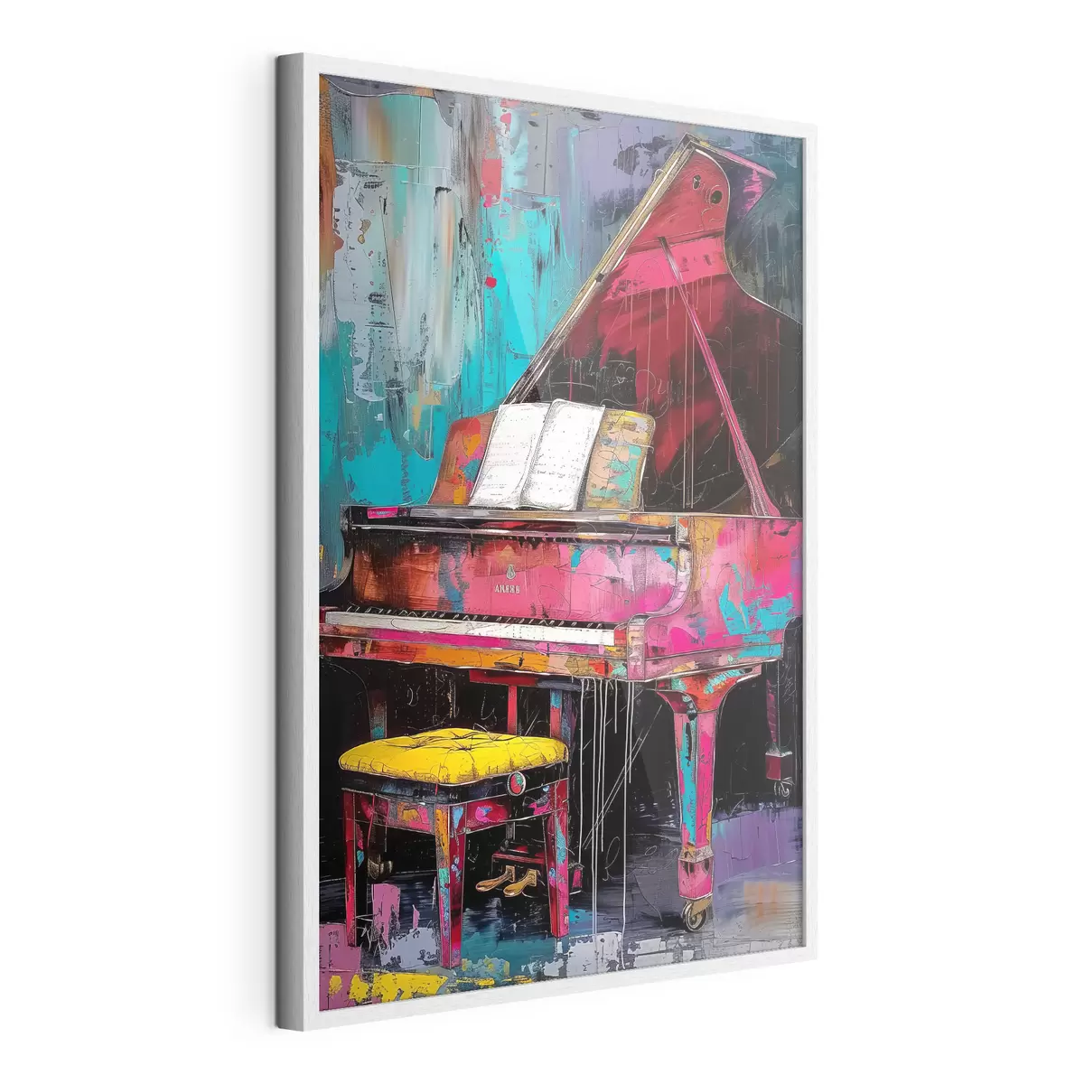 Poster Il pianoforte cremisi f37458