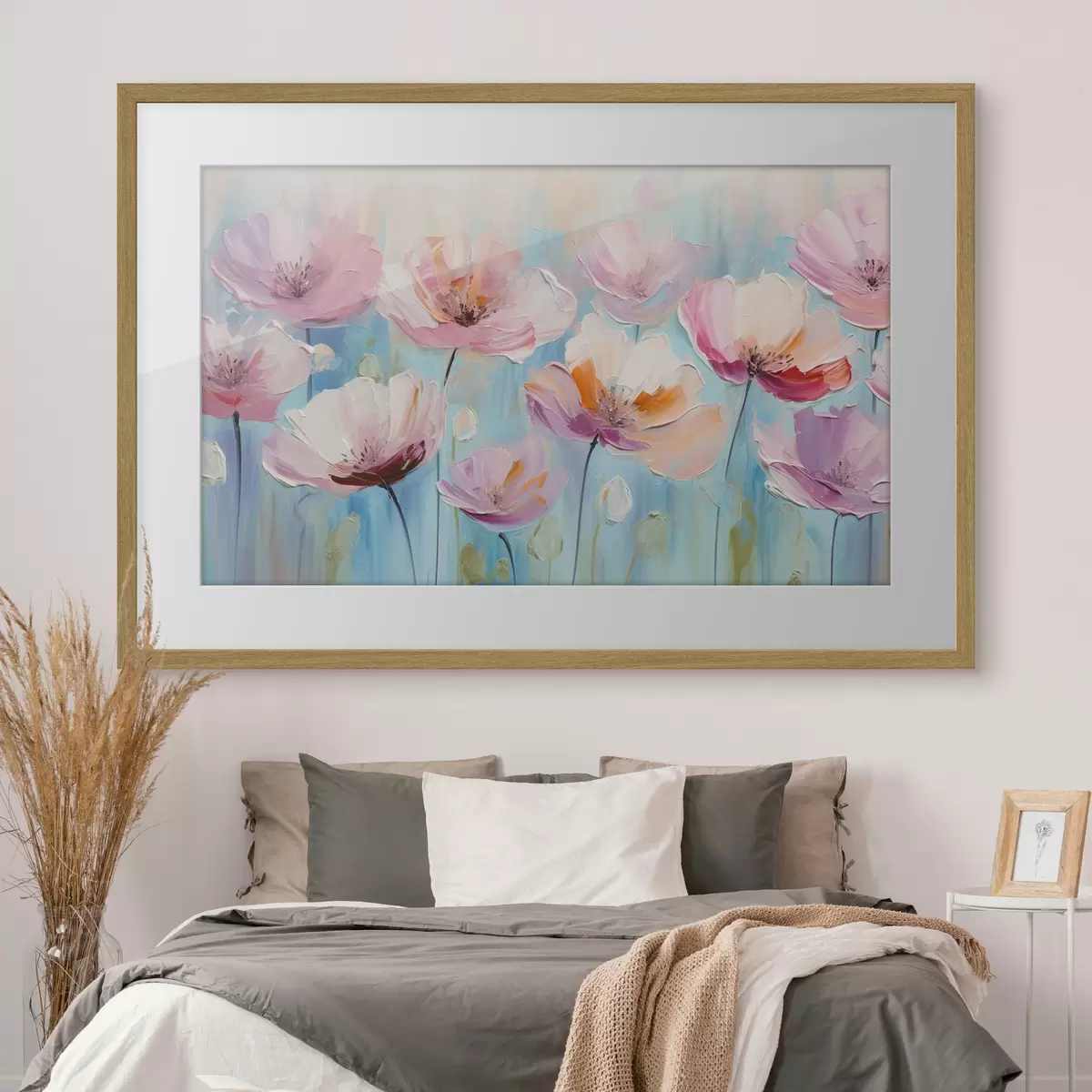 Poster Gioia rosa f37536