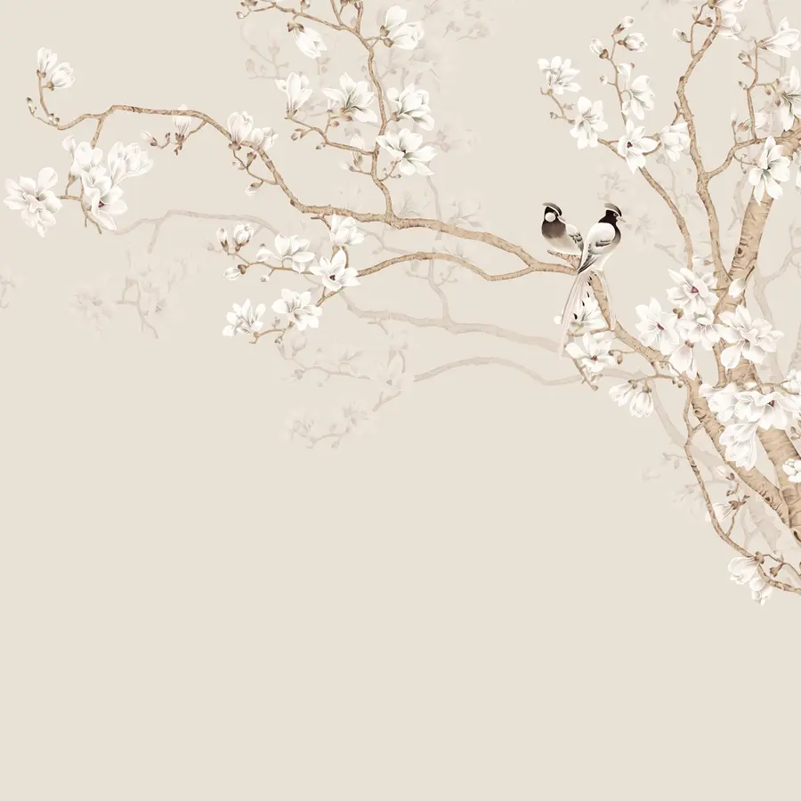 carta da parati Magnolia in giardino nr. u25842d1